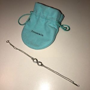 Tiffany and Co Sterling Silver Infinity Bracelet